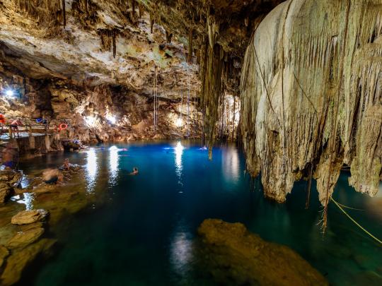 9 natural underground swimming pools