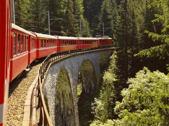 Europe’s finest and most scenic train journeys