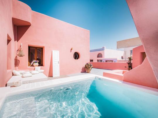 Las mejores casas de verano en Santorini