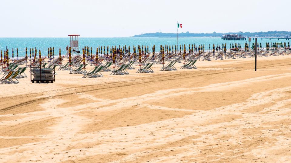 Pláž Spiaggia di Lignano Pineta