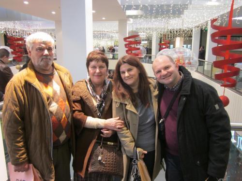 Family: Diamantis, Meni, Angeliki, George