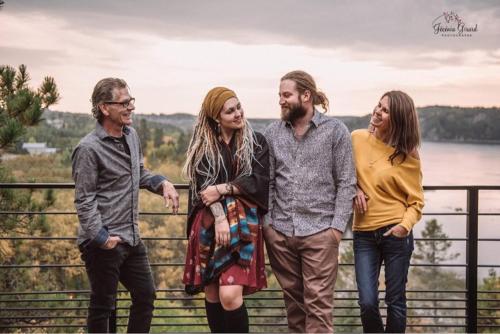 Richard, Caroline, Tricia et Marc-André