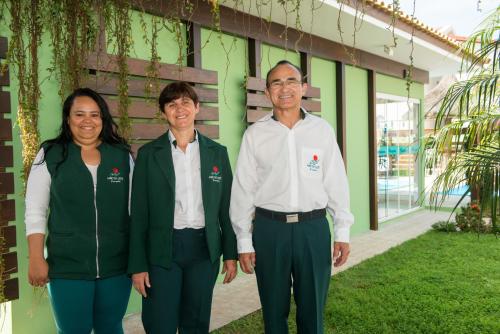 Daniela, Susana, Eloy - Equipe Mar do Leste