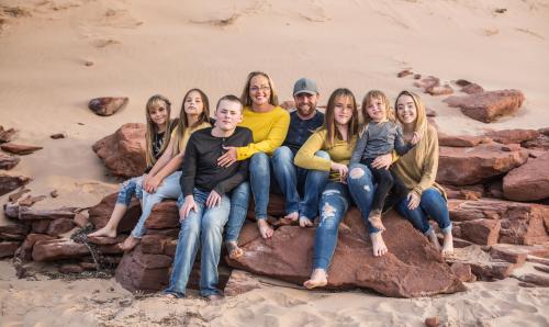 James & Nicole Mitchell & our children Segan, Caradwen Aubryanna, Abbygail Ember