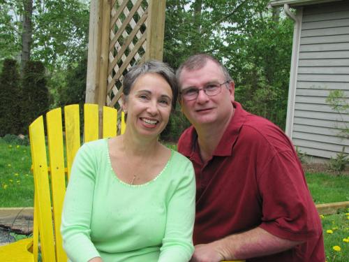 Pam and Gordie