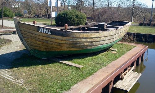 Ein Fischerboot