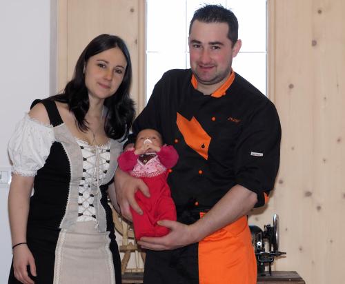 Simone, Philipp und Sophie Abler