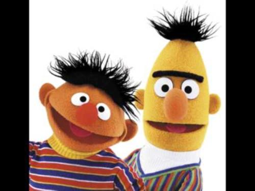 Ernie and Bert, our Staff
