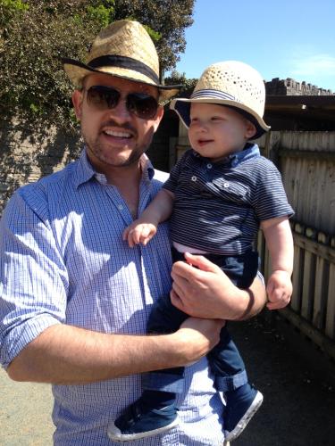 Ian Ellen and Finn