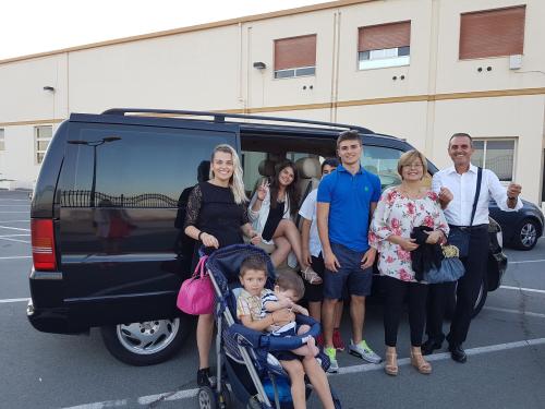 Laura, Daniela, Guido e famiglia