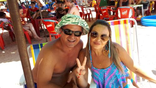 Marcelo e esposa