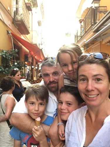 Sara & Jamie Burke (& Children)