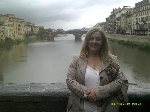 Luanne Farmer In Florence, Ponta Vechio