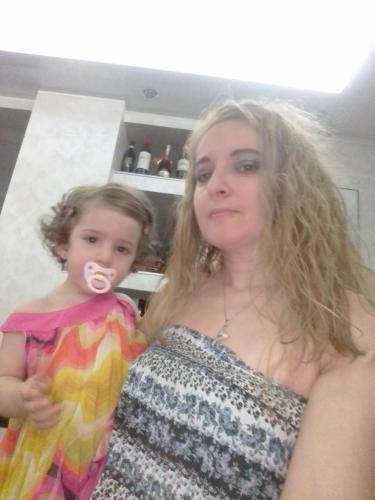 Sono io Mako con mia figlia
