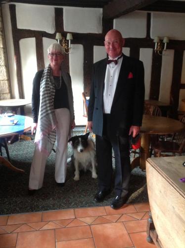 Your Hosts Karen and Paul (and Bertie)