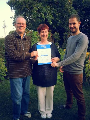 Familie Retzlaff v.l Olaf Retzlaff, Birgit Retzlaff und Martin Retzlaff