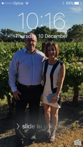 Tracey and Barrie