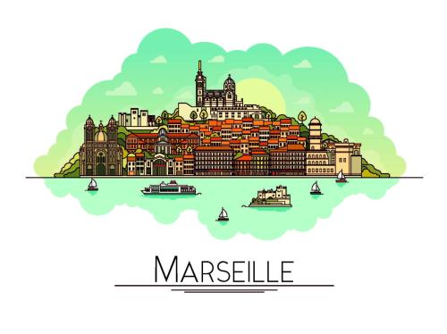 Marseill Belle de Mai Appartemets