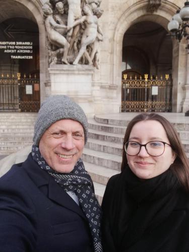 Alicia et Jeff, père et fille